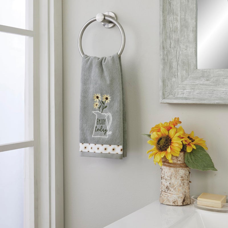 SKL HOME by Saturday Knight Ltd. Enjoy Today 2 Pc Hand Towel Set - Image 2